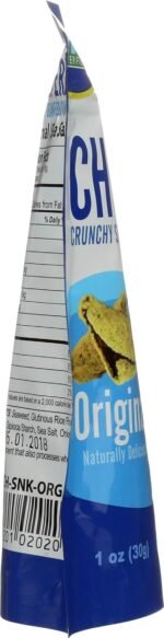 seasnax chomperz original seaweed chips pack