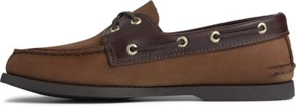 sperry mens original 2 eye boat brown buck 11.5 shoe
