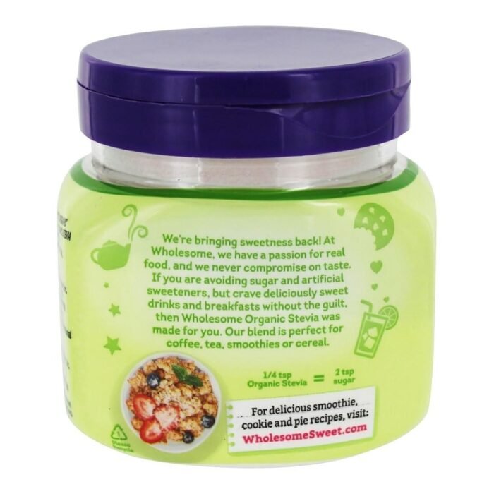 wholesome organic stevia spoonable sweetener
