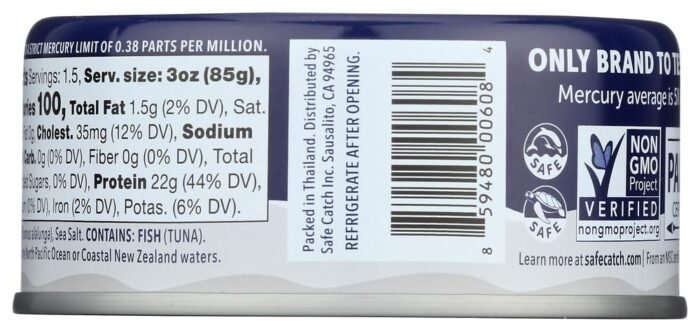 safe catch wild albacore tuna canned