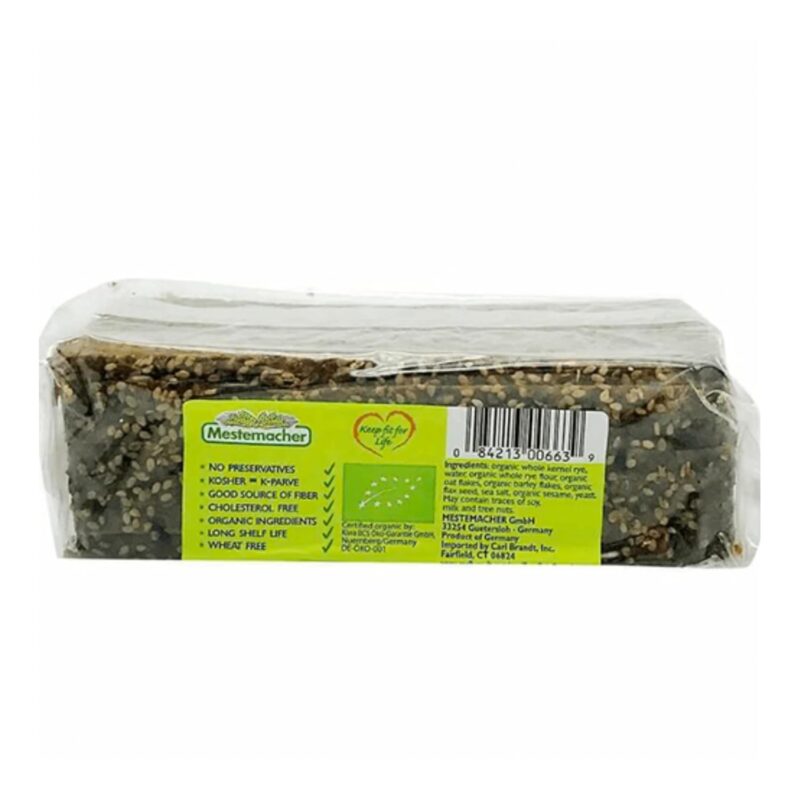 mestemacher organic three grain bread pack image