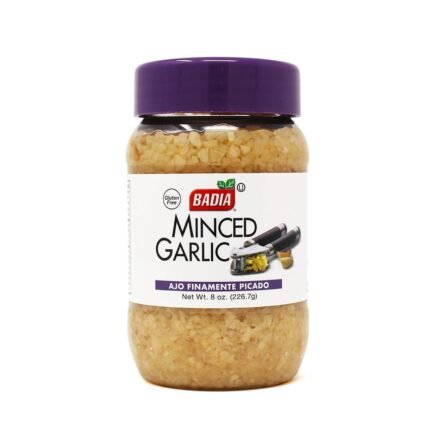 badia minced garlic in water
