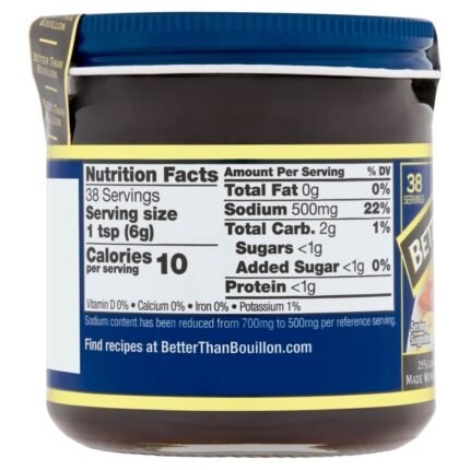 better than bouillon reduced sodium vegetable base