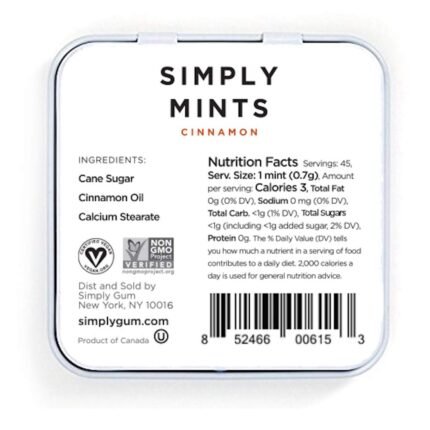 simply mints chinnamon