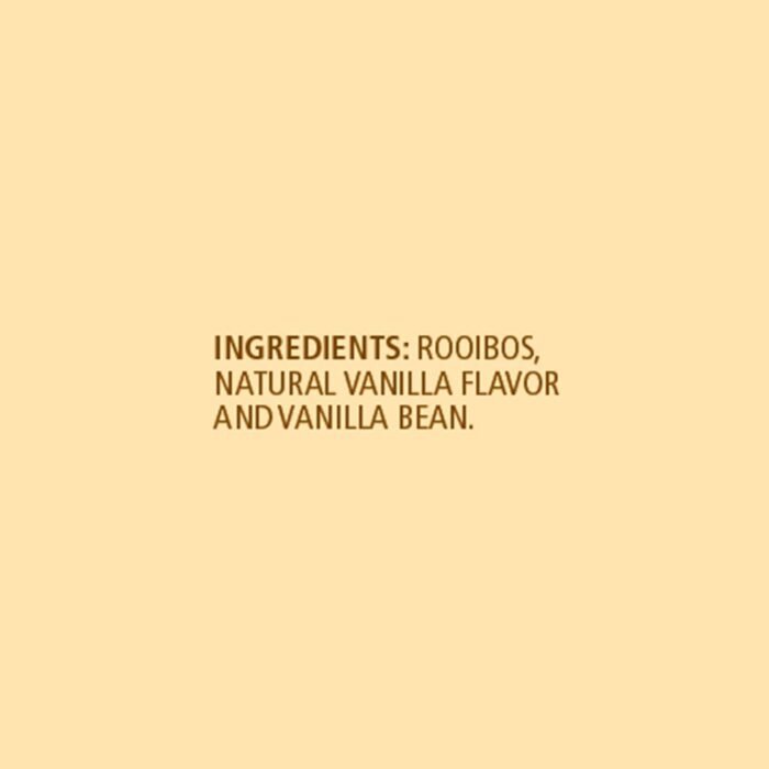 celestial seasonings rooibos tea vanilla pack image