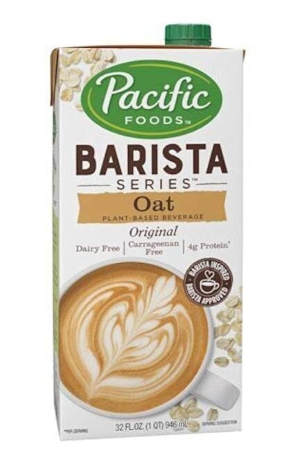 pacific natural foods oat milk barista non dairy