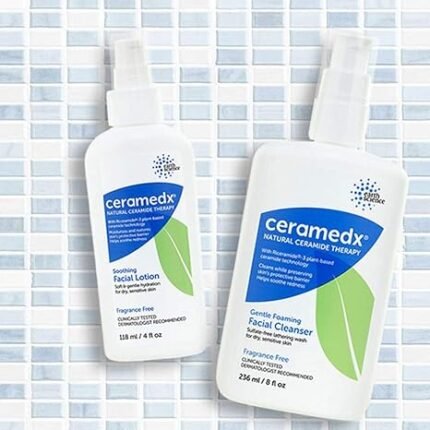 ceramedx gentle foaming facial cleanser