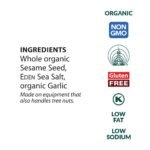 eden organic garlic gomasio sesame salt