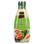s and b wasabi sauce bottle