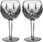 waterford lismore balloon wine glass set clear image