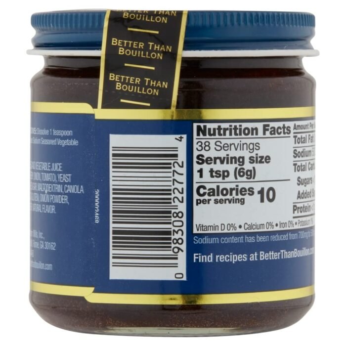better than bouillon reduced sodium vegetable base image