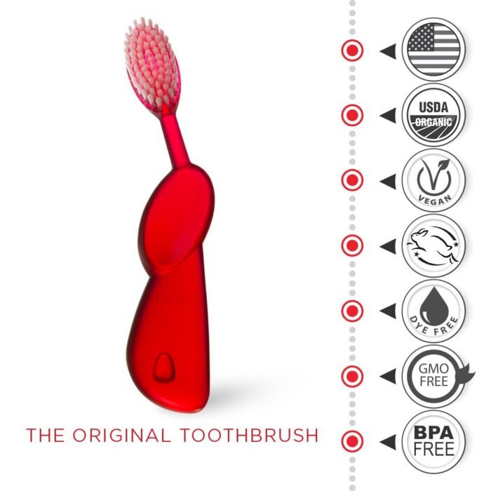 radius left hand toothbrush soft big brush pack