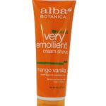 alba botanica cream shave mango vanilla