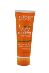 alba botanica cream shave mango vanilla