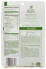 simply organic spinach dip mix image