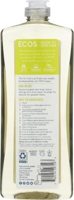 ecos dish soap bamboo lemon