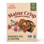 maine crisp savory fig & thyme crisps