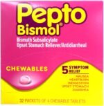 pepto bismol chewables chewables dispenser pack