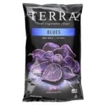 Terra Vegetable Chips, Blues with Sea Salt, 5 Oz