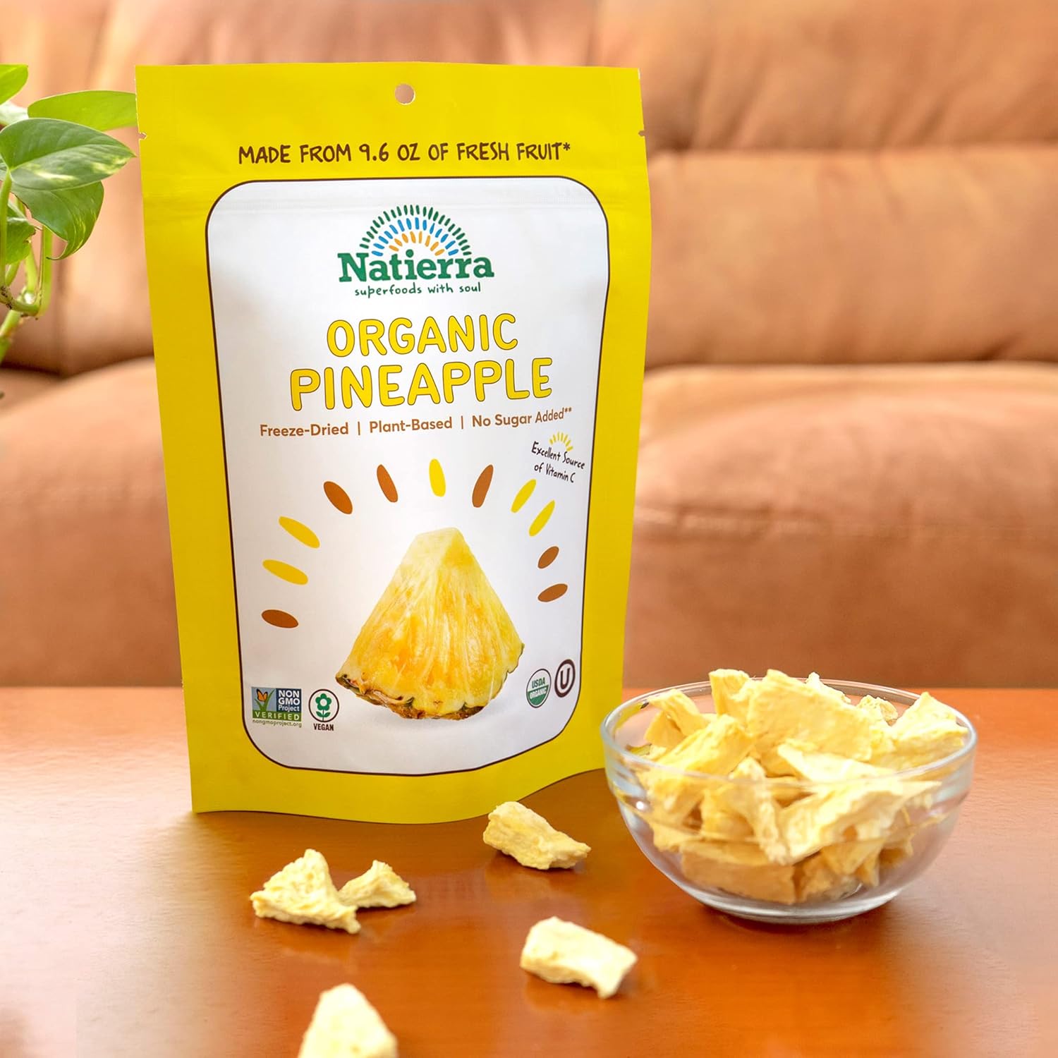 71302XQg3rL._SL1500_ natierra organic freeze dried pineapple pack image