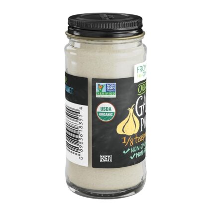 Frontier Garlic Powder Organic Bottle