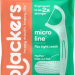 Plackers Micro Mint Dental Floss Picks, 90 Ct