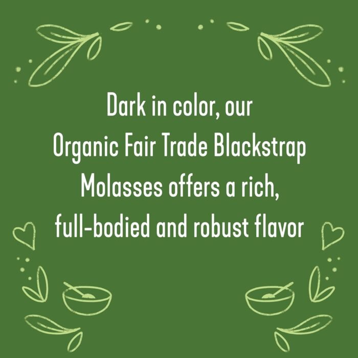 wholesome sweeteners blackstrap molasses image