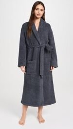 barefoot dreams cozychic size 1 state blue adult robe image