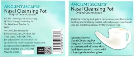 ancient secrets nasal cleansing pot