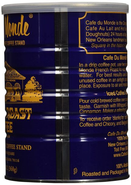 cafe du monde french roast dark coffee