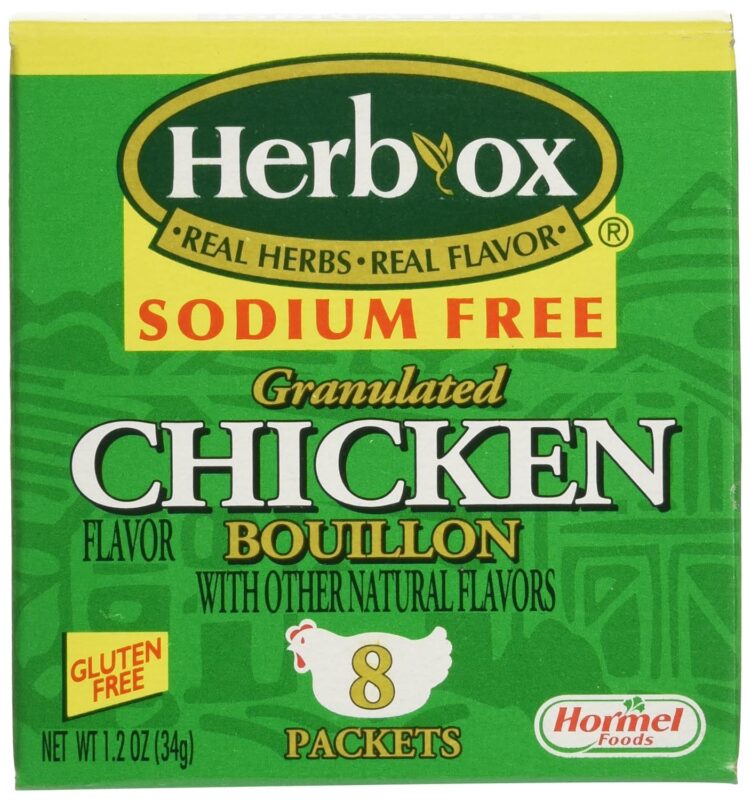 herb ox bouillon chicken instant broth and seasoning pack