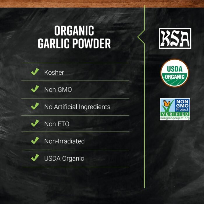 Frontier Garlic Powder Organic Bottle