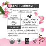 numi organic white rose tea pack