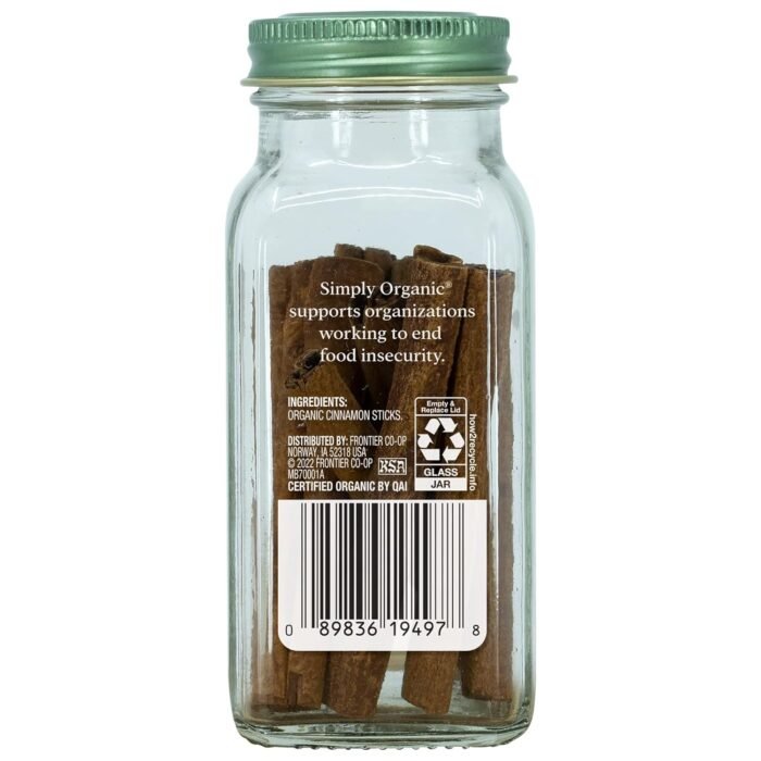 simply organic cinnamon sticks