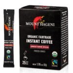 mount hagen single serve instant coffee pack