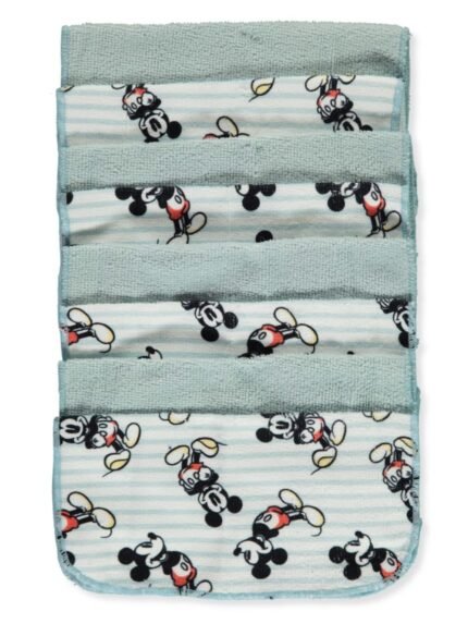 disney baby mickey mouse washcloths white multi