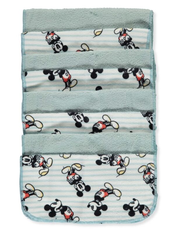 disney baby mickey mouse washcloths white multi