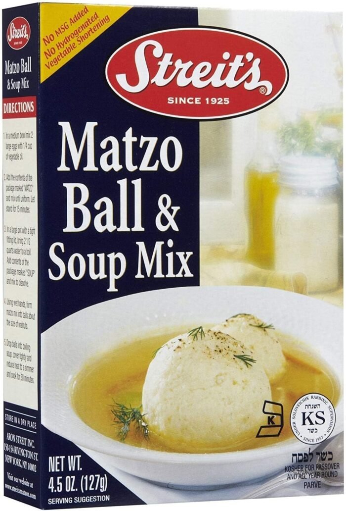 streit's matzo ball & soup mix kosher for passover pack