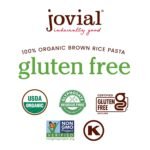 jovial whole grain brown rice capellini pasta pack