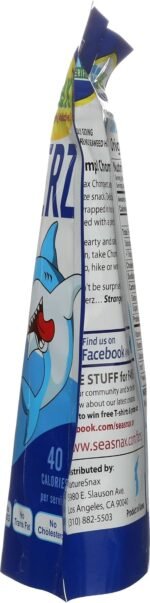 seasnax chomperz original seaweed chips pack