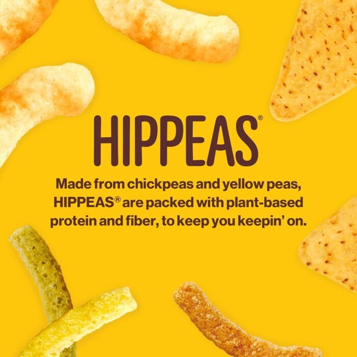 Hippeas Chickpea Puffs, Vegan White Cheddar