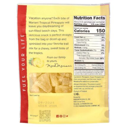 mariani premium tropical pineapple pack