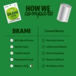 brami lupini beans snack chili & lime pack
