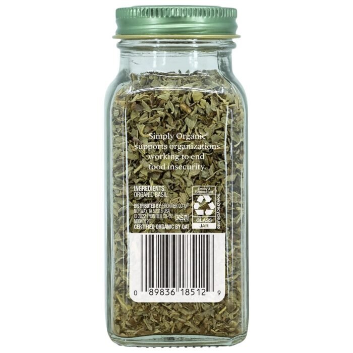 simply organic basil
