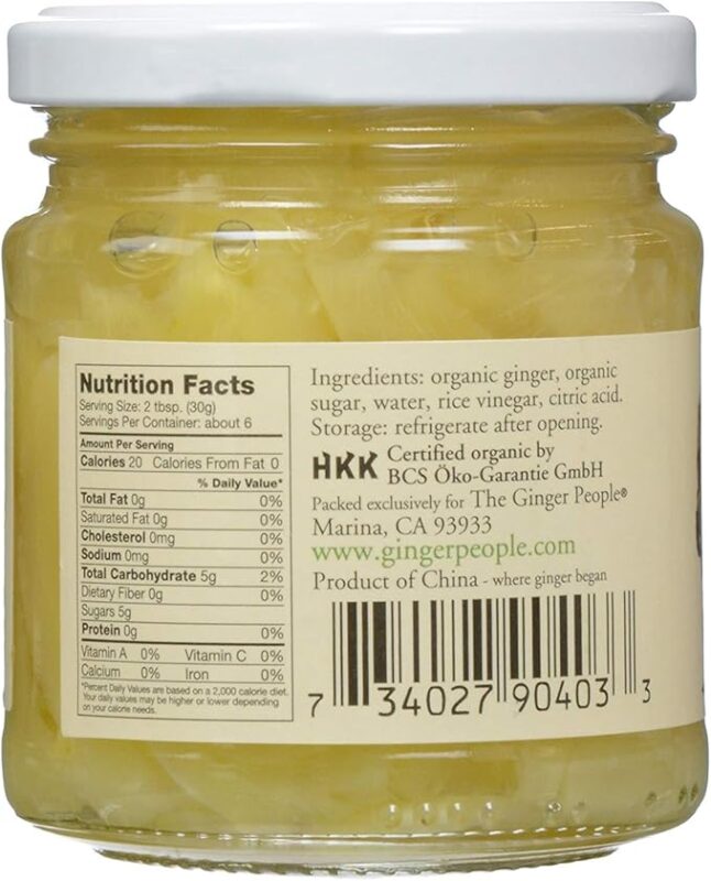 ginger people pickled sushi ginger
