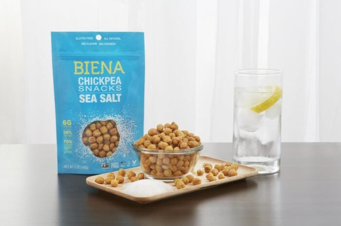 biena chickpea snacks sea salt pack image