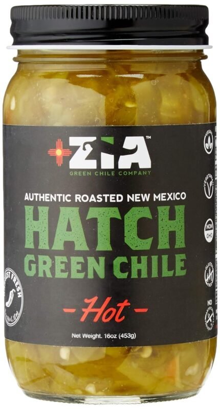 zia hatch green chile flame roasted & diced image