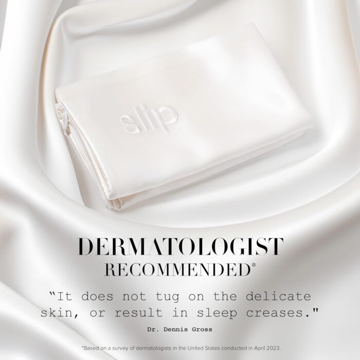 slip queen silk pillowcase charcoal 20 x 30