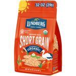 lundberg short grain brown rice organic pack image