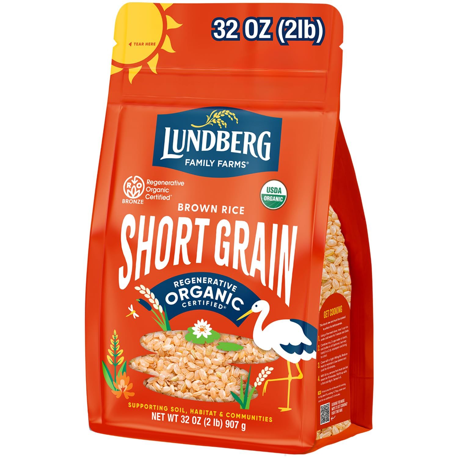 71Nyxf5B4GL._SL1500_ lundberg short grain brown rice organic pack image